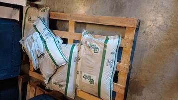 4 sacs de sable blanc de 25 kg, Enlèvement, Comme neuf