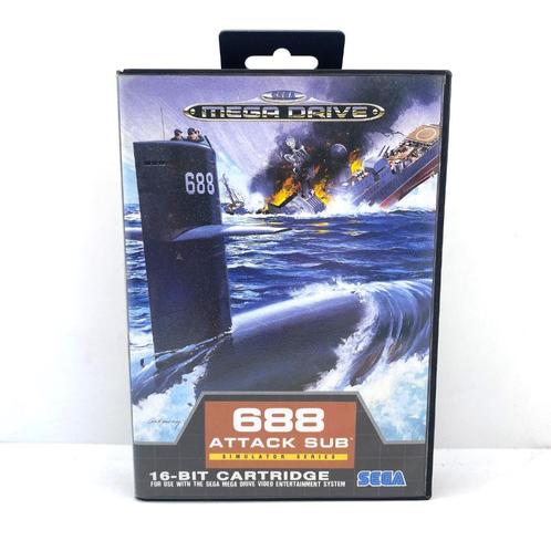 688 Sub Attack Sega Megadrive, Consoles de jeu & Jeux vidéo, Jeux | Sega, Comme neuf, Mega Drive, Enlèvement ou Envoi