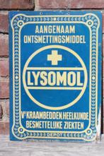 Vertint stalen plaat LYSOMOL ontsmettingsmiddel, Ophalen of Verzenden