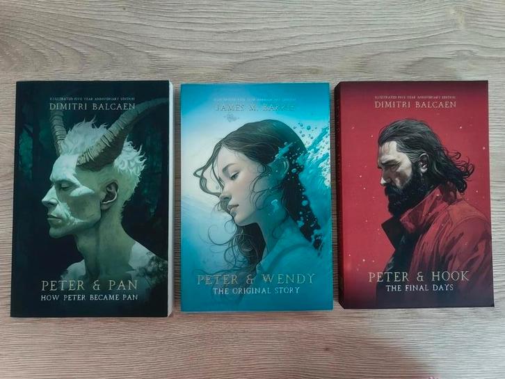 Peter Pan-serie door Dimitri Balcaen, Boeken, Fantasy, Zo goed als nieuw, Ophalen of Verzenden