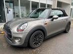 Mini Cooper 1.5iA Cabrio 38000km Automaat 12M garantie, Autos, Mini, Cuir, Argent ou Gris, Achat, Euro 6