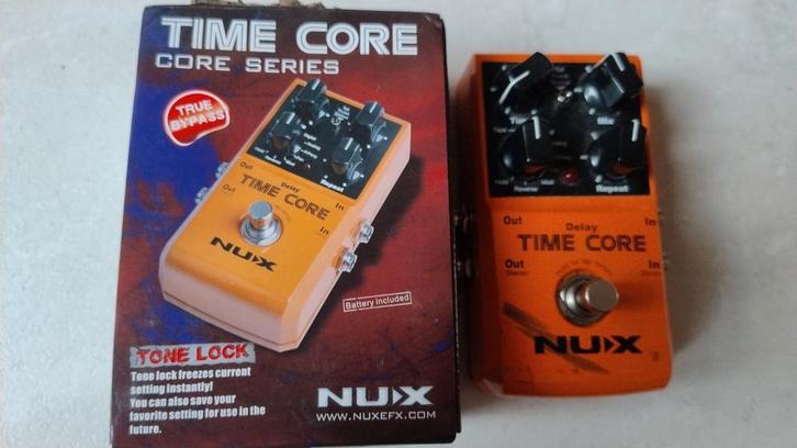 Nux delay time core pédale guitare, Musique & Instruments, Effets, Utilisé, Delay ou Écho