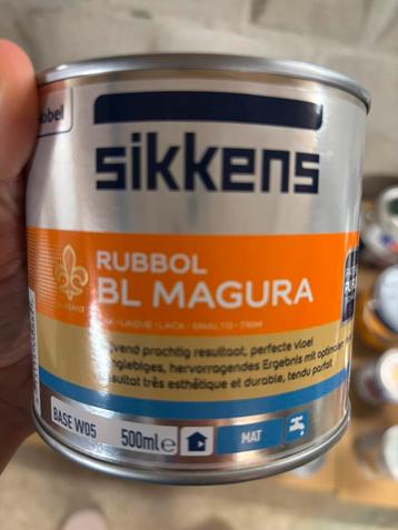 Sikkens rubbol magura lichtgrijze lak 0,5liter beschikbaar voor biedingen