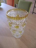 Glazen vaas, Huis en Inrichting, Woonaccessoires | Vazen, Ophalen, Nieuw, Geel, Glas