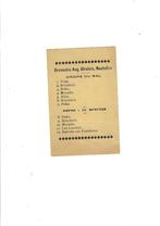 Neufvlles  Orchestre  Aug. Ghislain, Ophalen of Verzenden, Nieuw