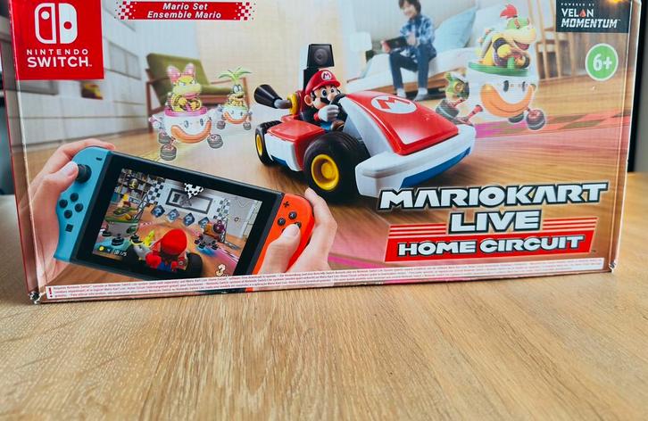 Mario Kart Live: Home Circuit Mario Set, Games en Spelcomputers, Spelcomputers | Nintendo Switch, Zo goed als nieuw, Ophalen