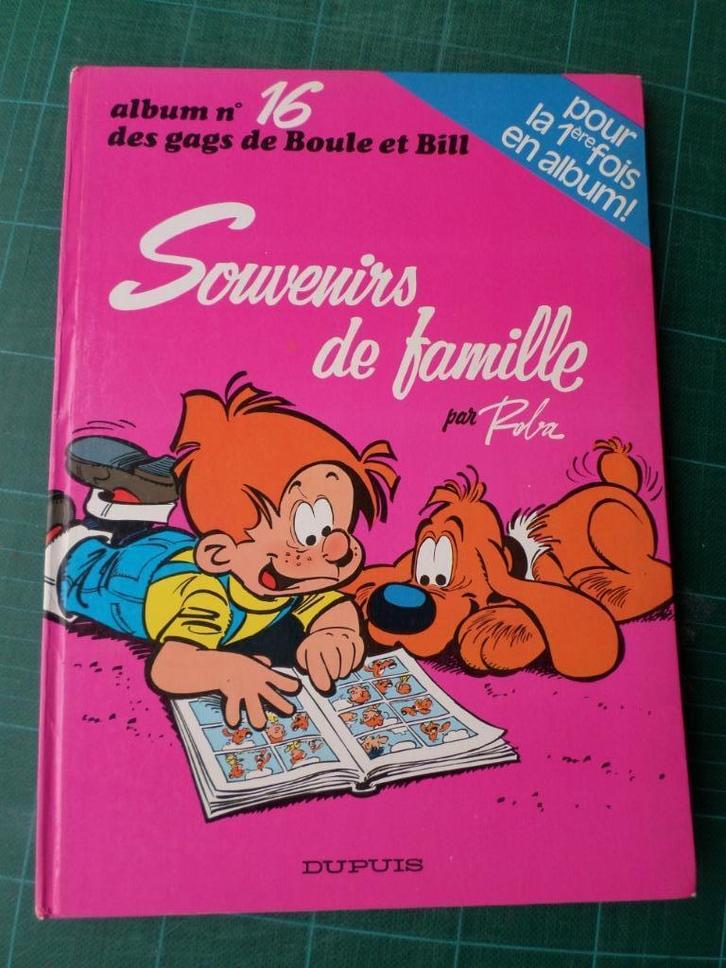 Boule et Bill – souvenirs de famille – 1979 – 46 pages - EO, Boeken, Stripverhalen, Zo goed als nieuw, Eén stripboek, Ophalen of Verzenden
