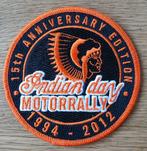 Indian Day Motorrally patch, Particulier