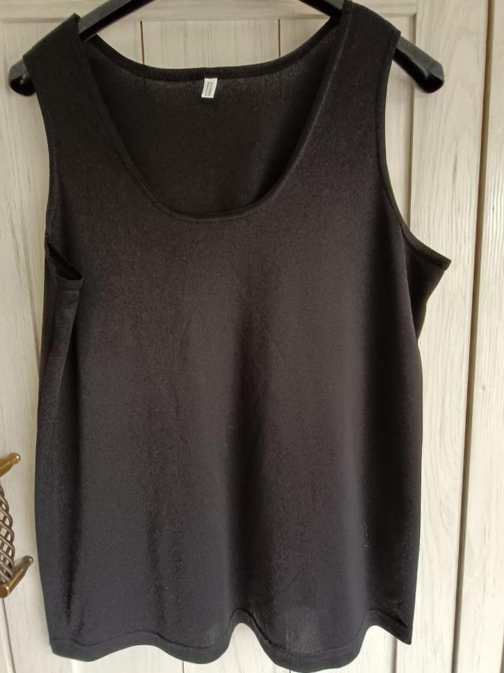 zwart topje maat 44 NIEUW, Kleding | Dames, Topjes, Nieuw, Maat 42/44 (L), Zwart, Ophalen of Verzenden