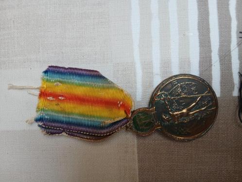 Belgische Ijzer medaille 14-18, Verzamelen, Militaria | Algemeen, Ophalen