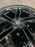 20” Volkswagen Tiguan Tayron “York” R-Line BLACK NIEUW BTW, 255 mm, Banden en Velgen, Nieuw, Ophalen of Verzenden