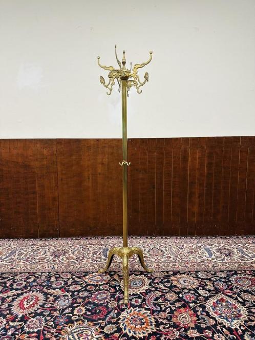 Klassieke Messing Kapstok, Antiek en Kunst, Antiek | Kantoor en Zakelijk, Ophalen of Verzenden