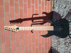 Handbuilt semi sandblasted ash 7 string gitaar tekoop/ruil, Muziek en Instrumenten, Ophalen of Verzenden, Gebruikt, Solid body