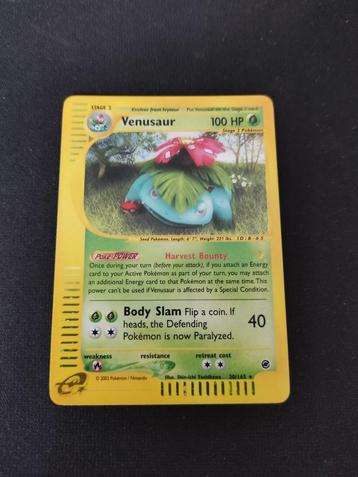 Vintage venusaur holo expedition base set 30/165. Rare/WOTC  beschikbaar voor biedingen