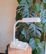 Retro vintage bureaulamp/ pennenhouder, Huis en Inrichting, Lampen | Tafellampen, Ophalen of Verzenden, Zo goed als nieuw, Kunststof