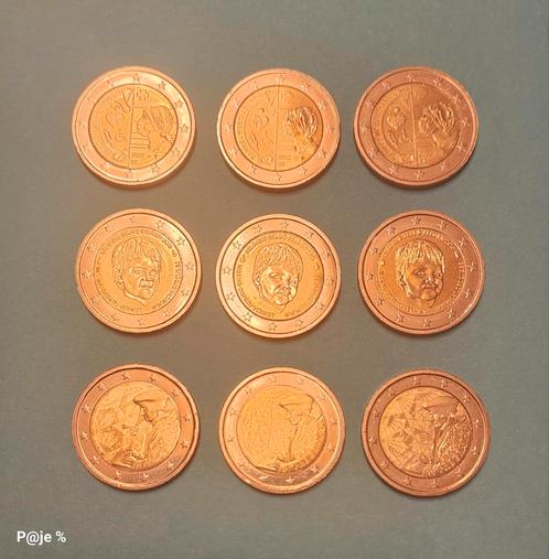 ZELDZAME 9X2 euro België, Postzegels en Munten, Munten | Europa | Euromunten, België, Ophalen of Verzenden