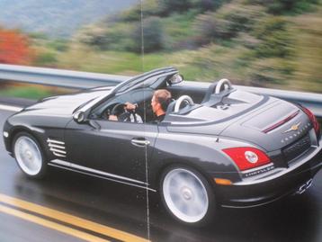 Chrysler Crossfire Coupe & Roadster & SRT6 brochure beschikbaar voor biedingen