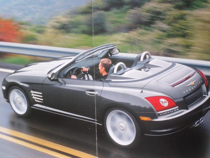 Chrysler Crossfire Coupe & Roadster & SRT6 brochure, Boeken, Auto's | Folders en Tijdschriften, Ophalen of Verzenden