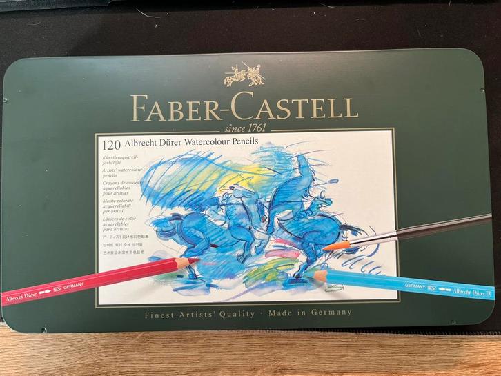 Faber-Castell Albrecht Dürer 120 set potloden, Hobby en Vrije tijd, Tekenen, Zo goed als nieuw, Potlood of Stift, Ophalen of Verzenden
