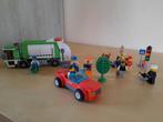 Lego city: vuilniswagen, auto en inwoners, Complete set, Gebruikt, Ophalen of Verzenden