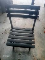 4 Tuinstoelen en tuintafel, Ophalen, Kunststof, Stapelbaar