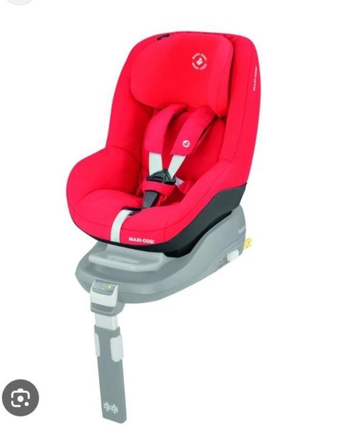 Mooi rode autostoel maxicosi pearl en isofix, Kinderen en Baby's, Autostoeltjes, Zo goed als nieuw, Isofix, Ophalen of Verzenden