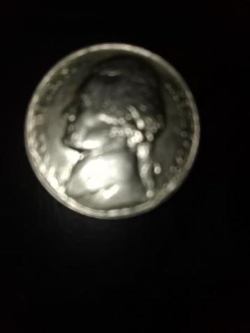 Très belle pièce en argent Jefferson