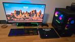 Volledige gaming pc setup met 4k 144hz monitor gaming stoel, Computers en Software, Ophalen, Gebruikt, Gaming, HDD