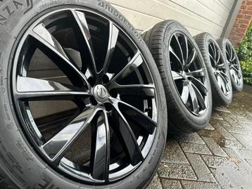 21 " zwarte originele Volvo XC60 XC90 T8 PHEV velgen banden