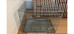 Caisse/cage pour chien en métal - pliable, Enlèvement, Utilisé