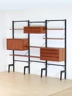 vintage wandmeubel Poul Cadovius, Huis en Inrichting, Ophalen of Verzenden, Met lade(s)