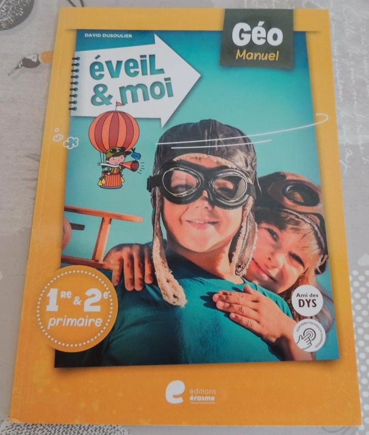 Manuel - Eveil & Moi - Géo manuel 1-2, Boeken, Schoolboeken, BSO, Ophalen