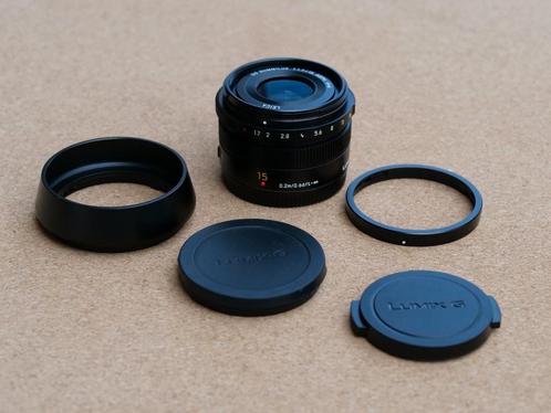 Panasonic Leica DG Summilux 15mm f/1.7, Audio, Tv en Foto, Foto | Lenzen en Objectieven, Zo goed als nieuw, Ophalen