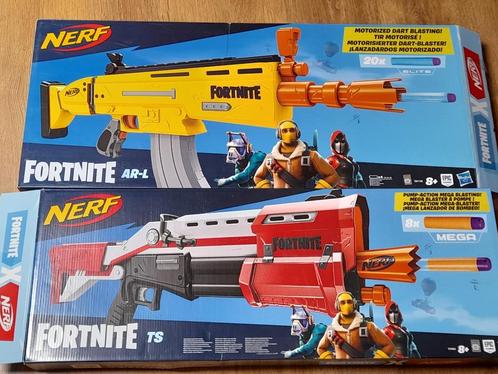 Nerf - Fortnite AR-L + Nerf Fortnite TS 1st edition like NEW, Enfants & Bébés, Jouets | Extérieur | Jeu d'action, Comme neuf, Enlèvement ou Envoi