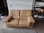 Salon  zetel leder, Huis en Inrichting, Ophalen, Zo goed als nieuw, Leer