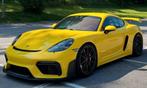 prachtige Porsche gt4 clubsport 420pk, Auto's, Automaat, Zwart, Zwart, Particulier