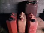 5 jerrycans, Ophalen