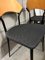 Eettafel met 4 bijpassende stoelen, Huis en Inrichting, Ophalen, Gebruikt, Eikenhout, Vier personen