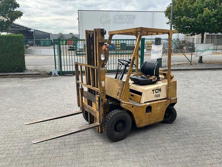 TCM FG15 Vorkheftruck, Zakelijke goederen, Machines en Bouw | Heftrucks en Intern transport, Heftruck, Overige aandrijving