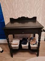 Zwarte commode, haltafel/bijzettafel, Huis en Inrichting, Tafels | Sidetables, Ophalen