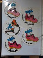 Stickers Schtroumpfs Peyo 5 marques de chaussures, Collections, Schtroumpfs, Comme neuf, Autres types, Enlèvement ou Envoi