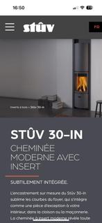 Poèle à bois Stuv 30 in moderne, Enlèvement, Comme neuf