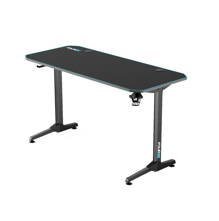 Fourze Overskies Gaming desk zwart-groen, Huis en Inrichting, Bureaus, Nieuw, Bureau, Ophalen of Verzenden