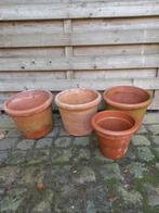 Bloempotten terracotta, Tuin en Terras, Ophalen, Zo goed als nieuw, Terracotta