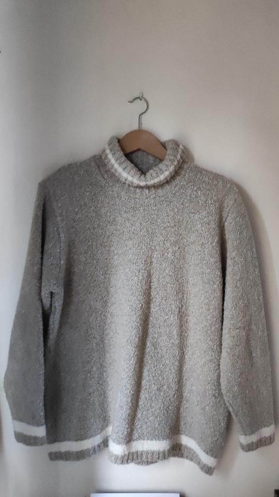 trui, Ophalen, Zo goed als nieuw, Maat 38/40 (M), Beige