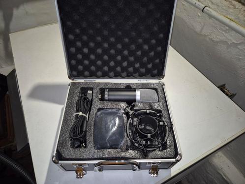 TRUST Microfoon USB Studio GXT252 Emita Zwart, Muziek en Instrumenten, Microfoons, Zo goed als nieuw, Ophalen