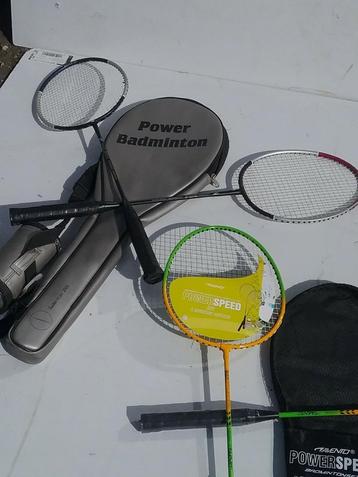 Raquettes de badminton