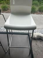 2 witte barstoelen ikea, Huis en Inrichting, Barkrukken, Ophalen, Gebruikt
