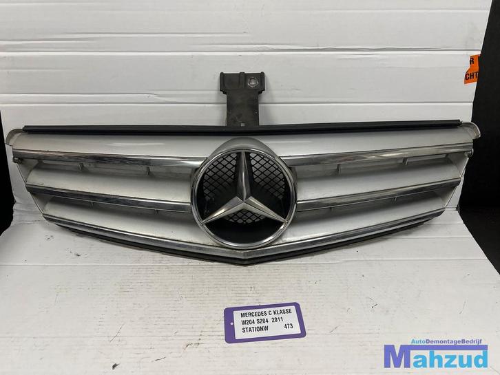 MERCEDES C KLASSE W204 FACELIFT Grille 2011-2014, Auto-onderdelen, Overige Auto-onderdelen, Mercedes-Benz, Gebruikt, Ophalen of Verzenden