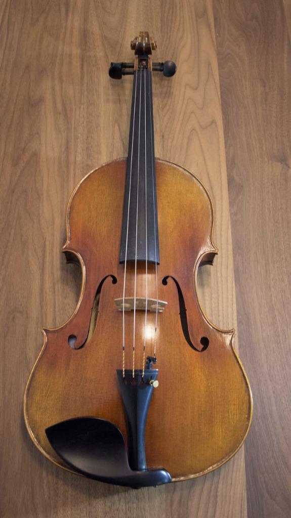 altviool 41 cm, brede (gamba) vorm, Muziek en Instrumenten, Strijkinstrumenten | Violen en Altviolen, Gebruikt, Altviool, Overige formaten